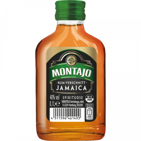 MONTAJO Jamaika-Rum-Verschnitt 40% vol. 0,1 l 