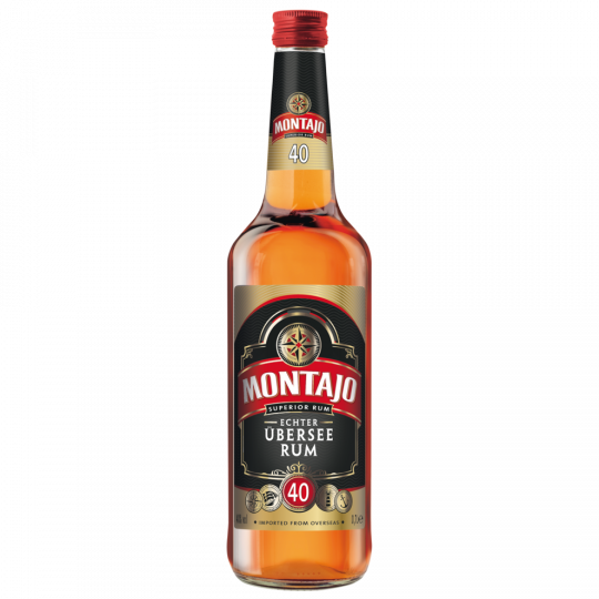 MONTAJO Echter Übersee-Rum 40% vol. 0,7 l 