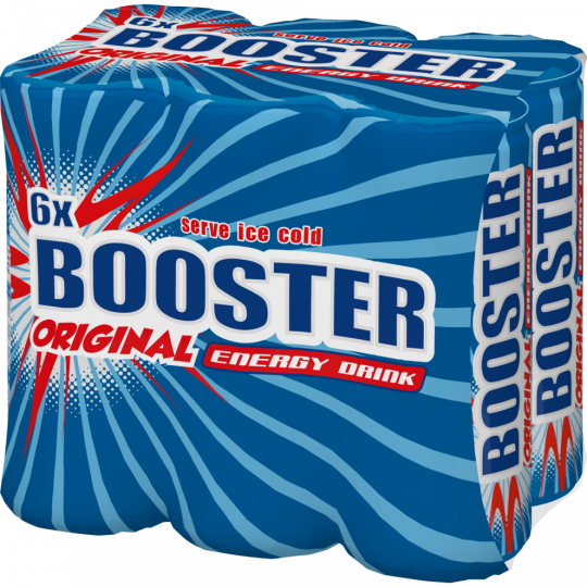Booster Original Energy Drink 6 x 330 ml 