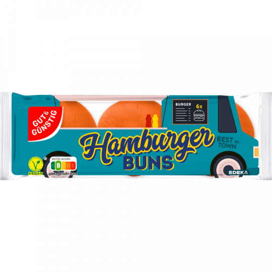 GUT&GÜNSTIG Hamburger Buns 300 g 