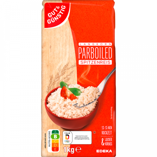 GUT&GÜNSTIG Parboiled-Reis 1000 g 
