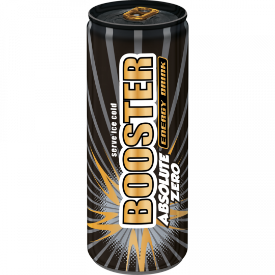 Booster Absolute Zero Energy Drink 330 ml 