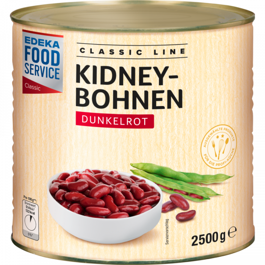 EDEKA Foodservice Classic Kidney-Bohnen 2500 g 