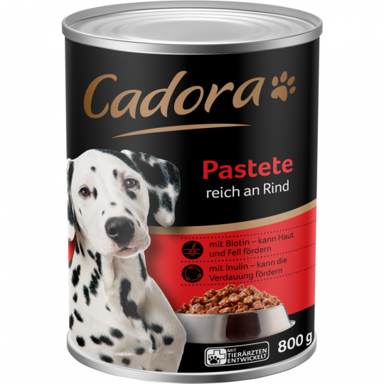 Cadora Pastete reich an Rind 800 g 