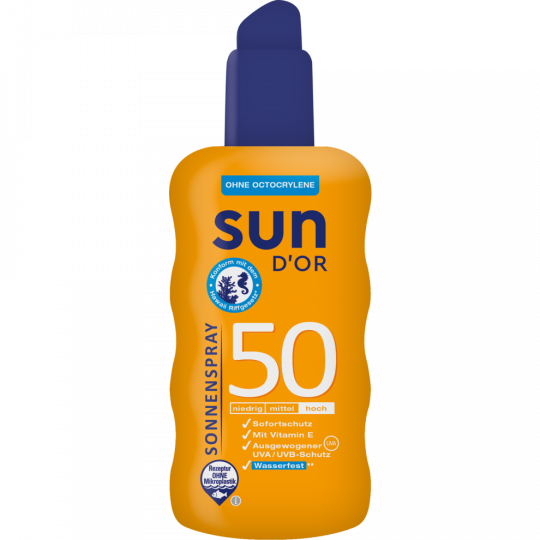 sun D'OR Sonnenspray LSF 50 hoch 200 ml 