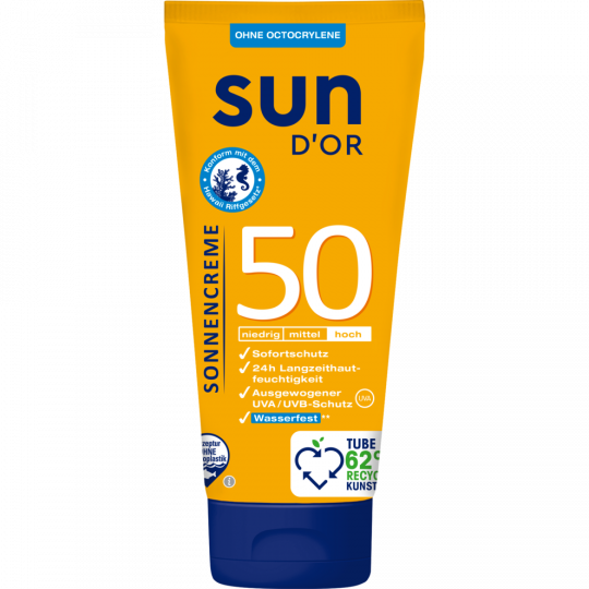sun D'OR Sonnencreme LSF 50 hoch 100 ml 