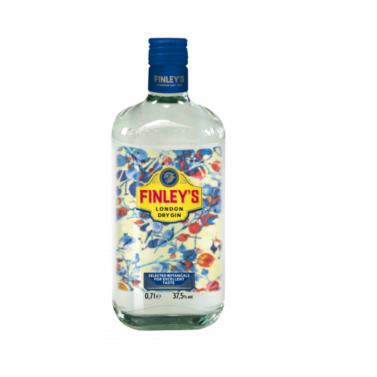 Finley's London Dry Gin 37,5% vol. 0,7 l 