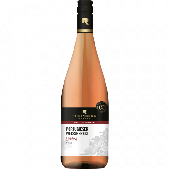 Rheinberg Kellerei Portugieser Weissherbst Pfalz Qualitätswein rosé 1 l 