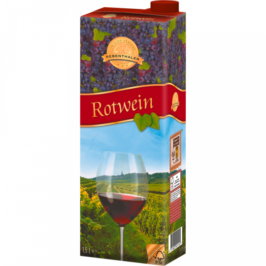 Rebenthaler EG Tafelwein rot 1,5 l 
