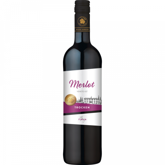 Wein-Genuss Merlot Veneto IGT rot 0,75 l 