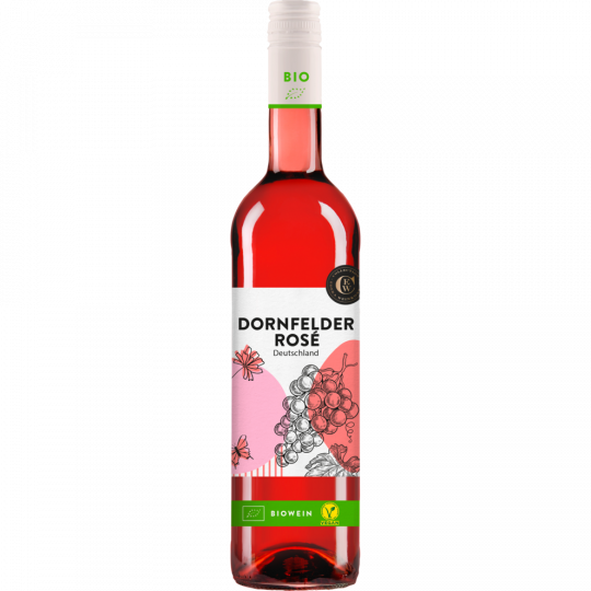 Bio Dornfelder Deutschland Qualitätswein rosé 0,75 l 