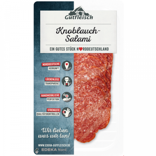 Gutfleisch Knoblauchsalami 80 g 