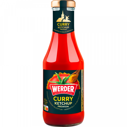 WERDER Premium Curry Ketchup 450 ml 