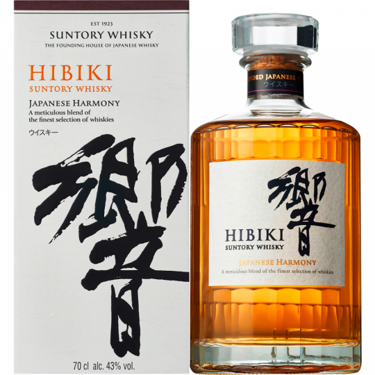 HIBIKI Suntory Whiskey Japanese Harmony 43 % vol. 0,7 l 