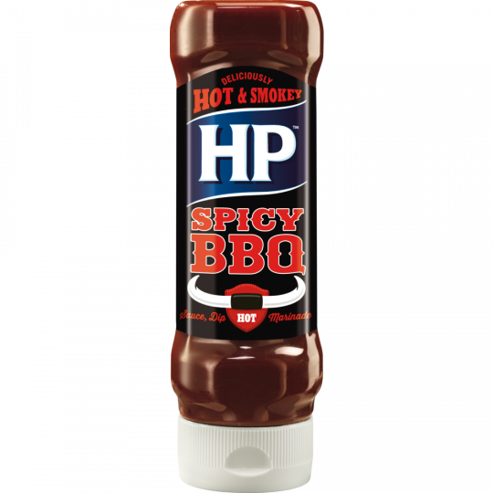 HP Sauce BBQ Sauce Spicy Hot Woodsmoke Flavour 400 ml 