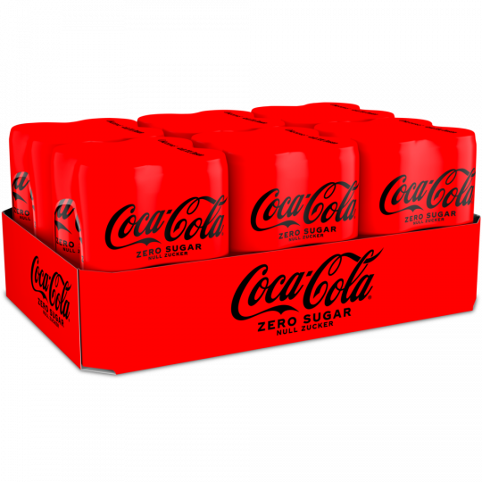 Coca-Cola Zero Sugar Tray 6 x 4 x 0,33 l 