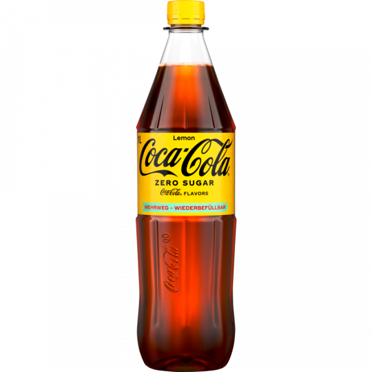 Coca-Cola Zero Sugar Lemon 1 l 