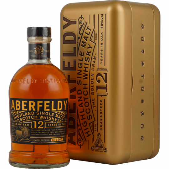 Aberfeldy Highland Single Malt Scotch Whisky 40 % vol. 