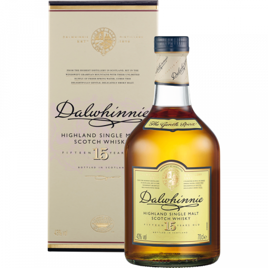 Dalwhinnie Highland Single Malt 15 Years Old 43 % vol. 0,7 l 