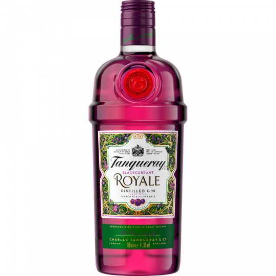Tanqueray Blackcurrant Royale Distilled Gin 41,3 % vol. 0,7 l 