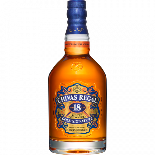 CHIVAS REGAL Blended Scotch Whisky 18 Jahre 40 % vol. 0,7 l 