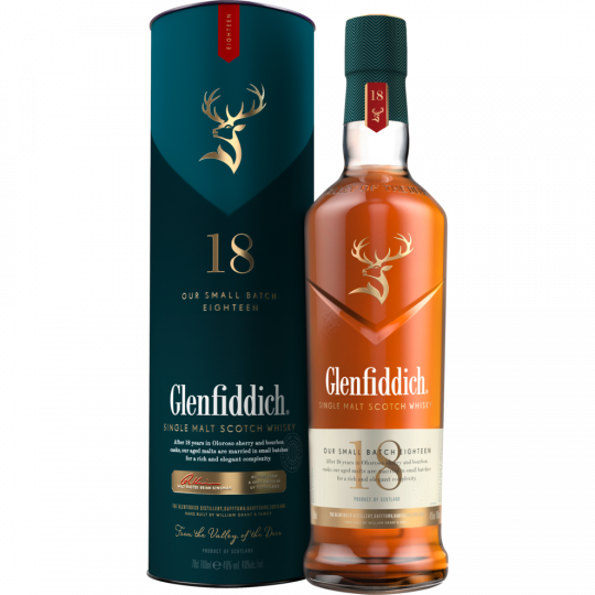 Glenfiddich Single Malt Whisky 18 Years 40 % 0,7 l 