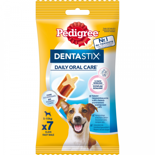 Pedigree DENTA Stix Daily Oral Care für junge und kleine Hunde 7 Stück 