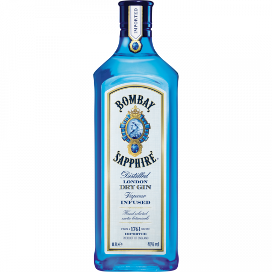 BOMBAY SAPPHIRE London Dry Gin 40 % vol. 0,7 l 