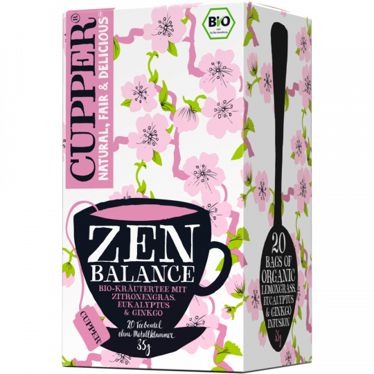 CUPPER Bio Zen Balance Kräutertee 20 Teebeutel 