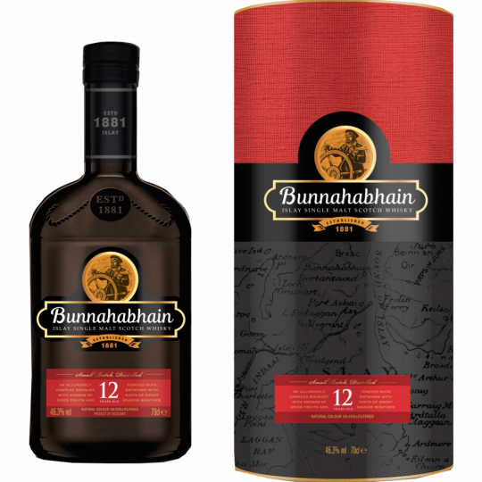 Bunnahabhain Islay Single Malt Scotch Whisky 12 Jahre 46,3 % vol. 0,7 l 
