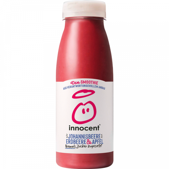 Innocent Smoothie Johannisbeere, Erdbeere & Apfel 250 ml 
