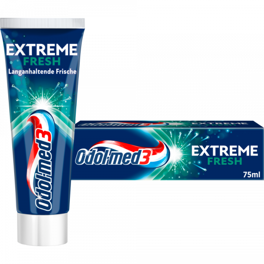 Odol-med3 Extreme Clean Langzeit-Frische Zahncreme 75 ml 