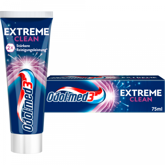 Odol-med3 Extreme Clean Tiefenreinigung Zahncreme 75 ml 