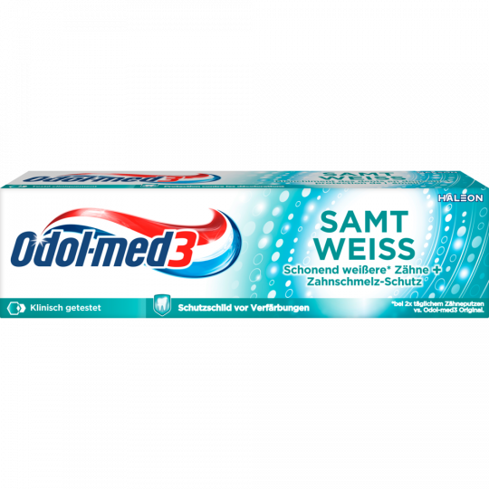 Odol-med3 Samtweiß Zahncreme 75 ml 
