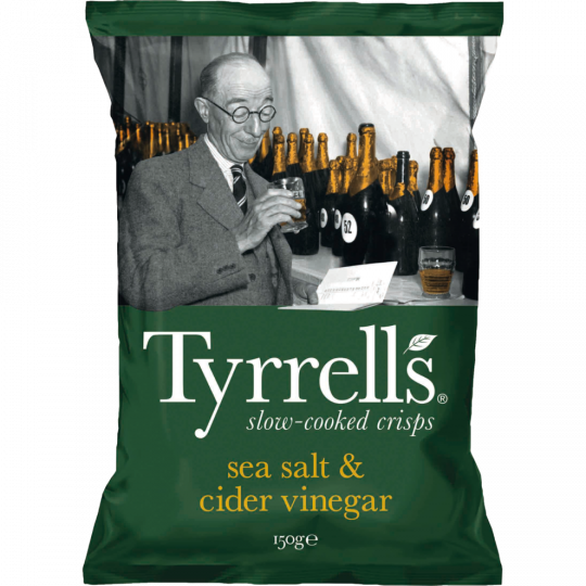 Tyrrells Sea Salt & Cider Vinegar 150 g 