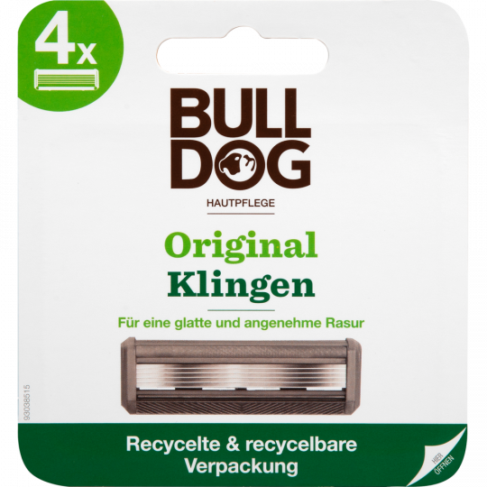 Bulldog Original Rasierklingen 4 Stück 