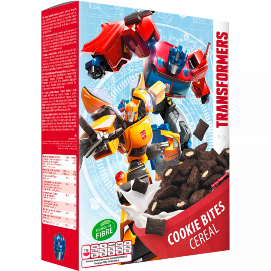 Transformers Cookie Bites Cereal 375 g 