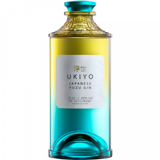 Ukiyo Yuzu Citrus Gin 40 % 0,7 l 