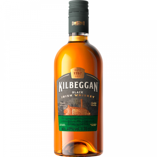 Kilbeggan Black Irish Whiskey 40 % vol. 0,7 l 