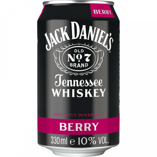 Jack Daniel's Berry 10 % vol. 0,33 l 