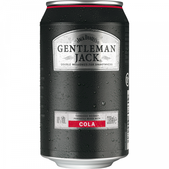 Jack Daniel's Gentleman Jack & Cola 10 % vol. 0,33 l 