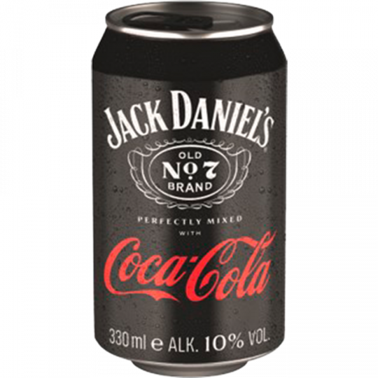 Jack Daniel's Coca-Cola 10 % vol. 0,33 l 