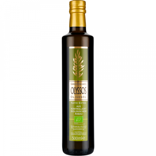 Olyssos Griechisches Bio-Olivenöl Nativ Extra 500 ml 