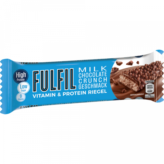 FULFIL Vitamin & Protein Riegel Milk Chocolate Crunch 55 g 