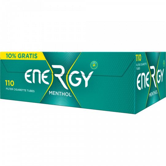 Elixyr Energy+ Menthol Filterhülsen 110 Stück 