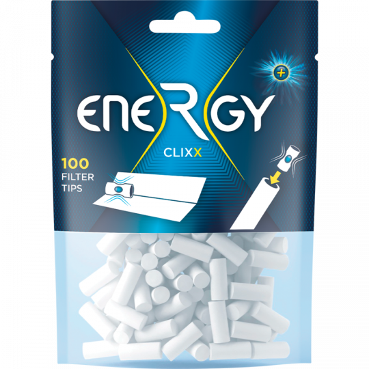 energy+ Clix Filter Tips 100 Stück 