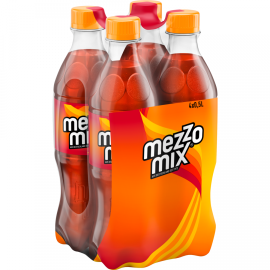 mezzo mix Cola-Mix - 4-Pack 4 x 0,5 l 