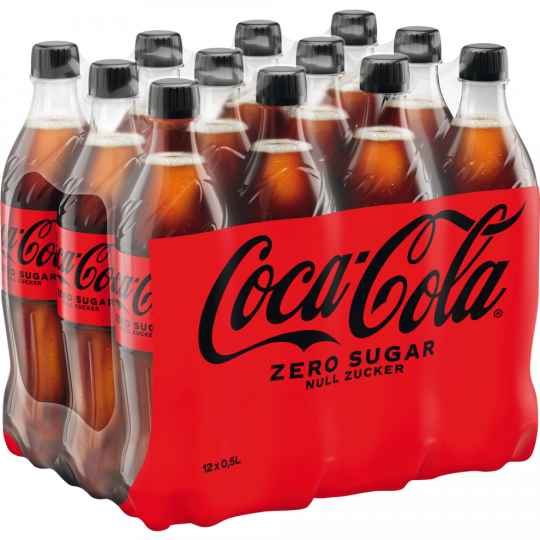Coca-Cola Zero Sugar - 12-Pack 12 x 0,5 l 