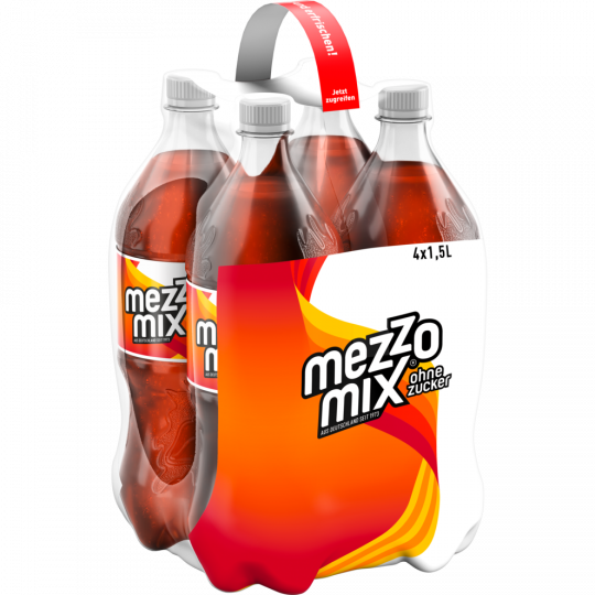 mezzo mix Zero - 4-Pack 4 x 1,5 l 
