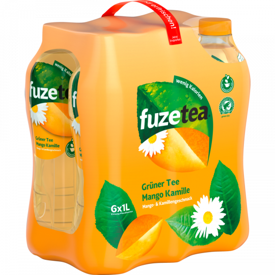 fuze tea Grüner Tee Mango Kamille - 6-Pack 6 x 1 l 